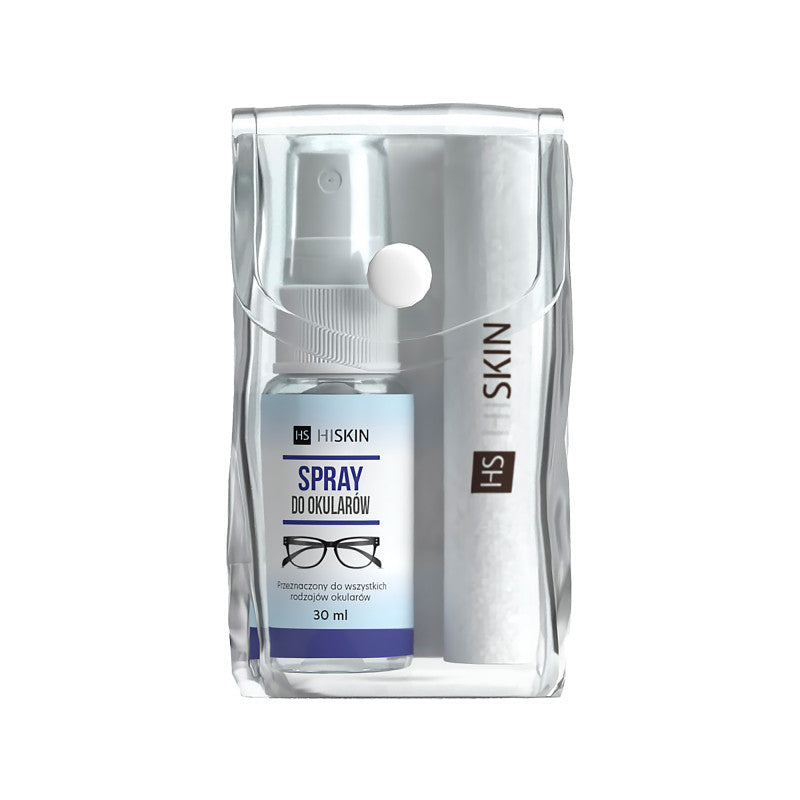 HISKIN Glasses cleaning kit cloth + spray 30ml