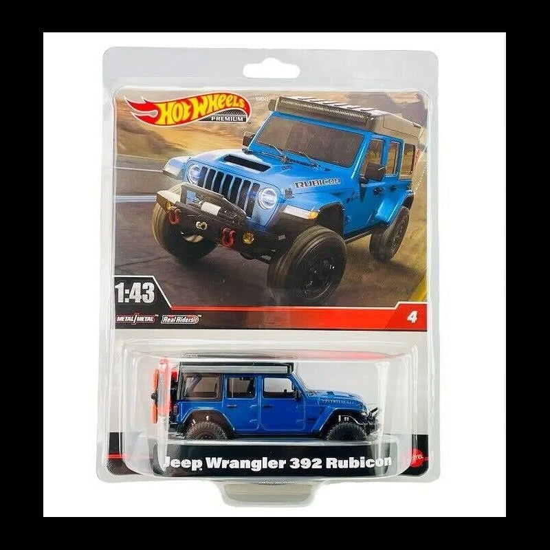 HOT WHEELS PREMIUM Jeep Wrangler Rubicon Fahrzeug 1:43 HMD46