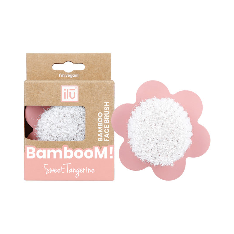 ilū BambooM! Gesichtsreinigungsbürste, Sweet Tangerine