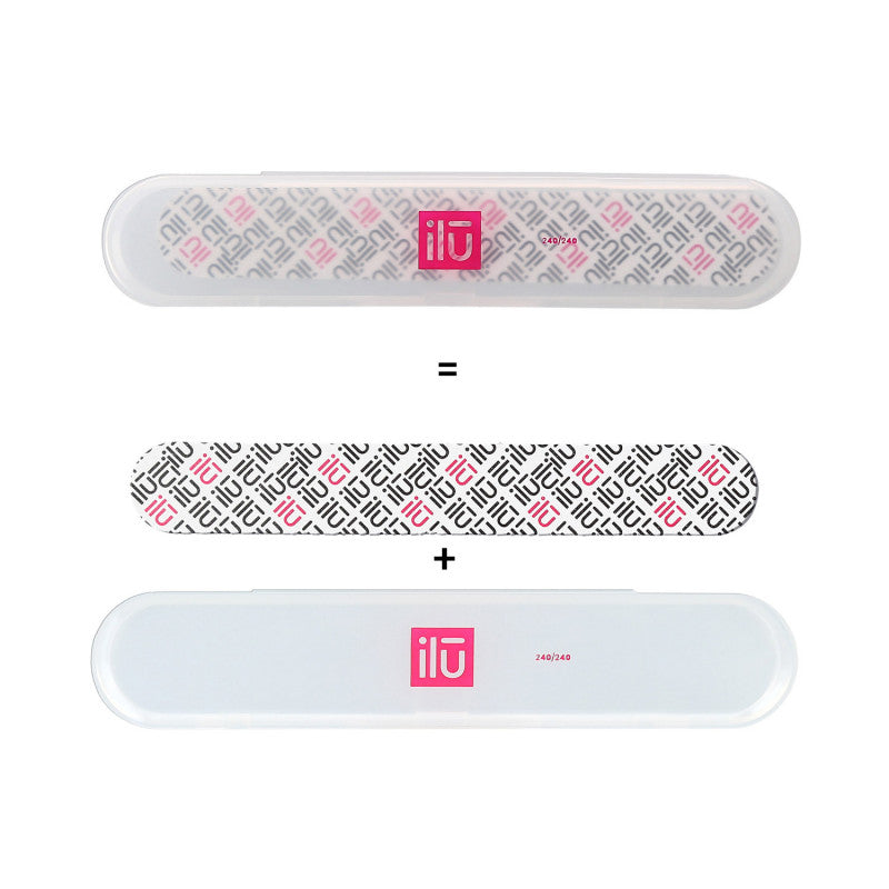 ilū Pilnik do paznokci w etui, S, 240/240