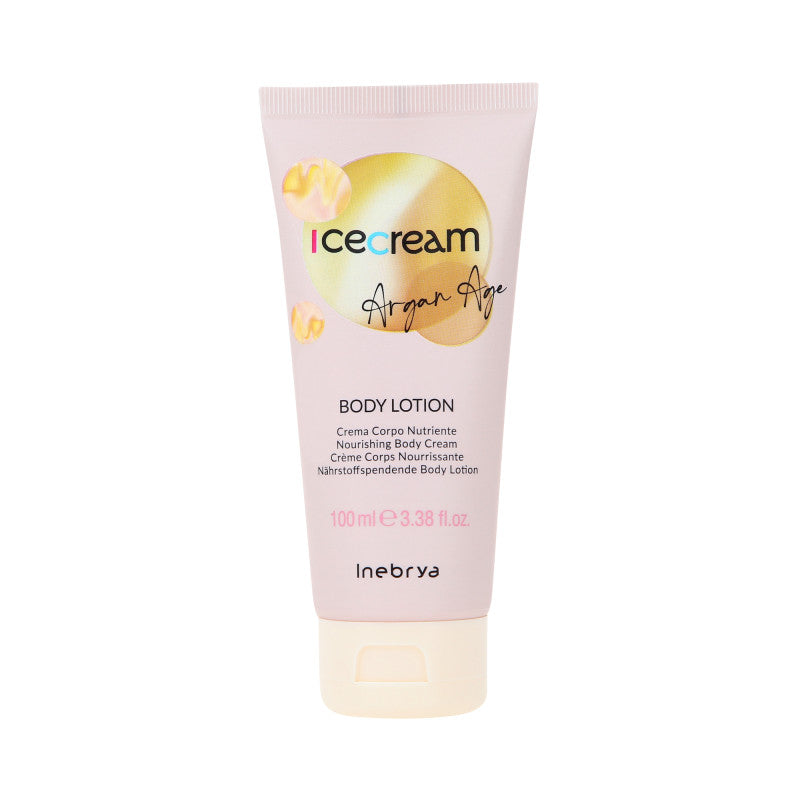 INEBRYA ICE CREAM ARGAN AGE Körperlotion mit Arganöl 100 ml