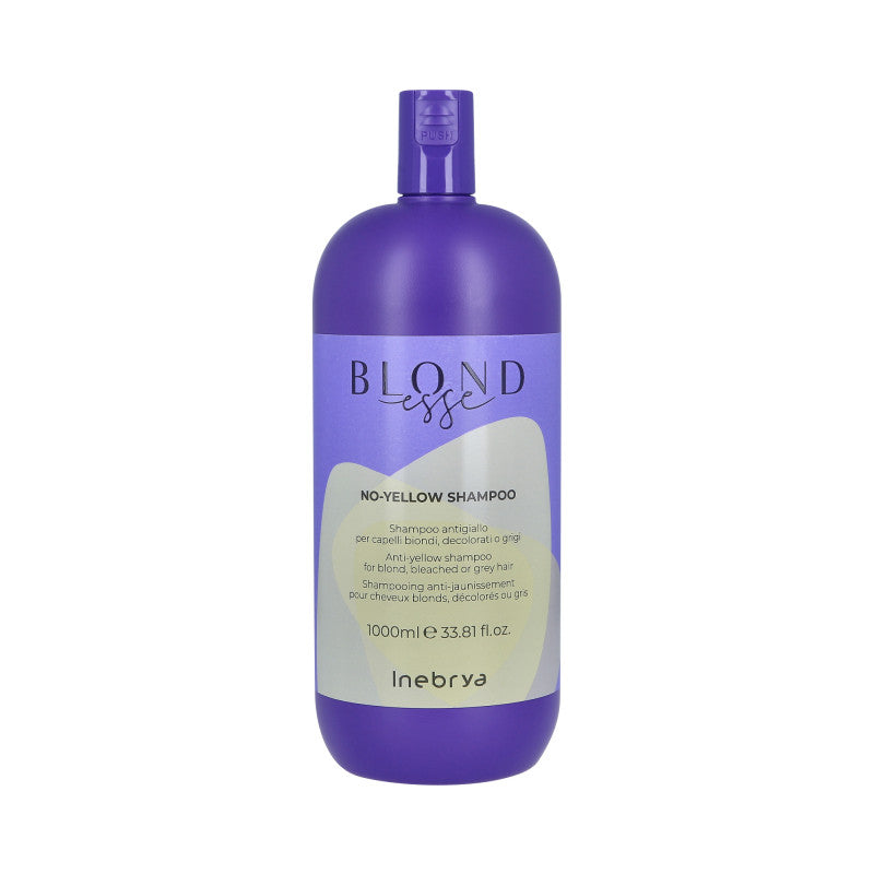 INEBRYA ICE CREAM BLONDESSE NO YELLOW Szampon neutralizujące żółte tony 1000ml