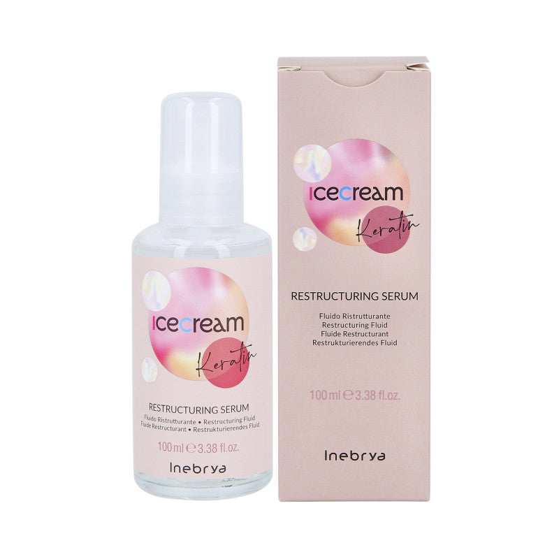 INEBRYA ICE CREAM KERATIN Keratin-Serum für geschädigtes Haar 100 ml