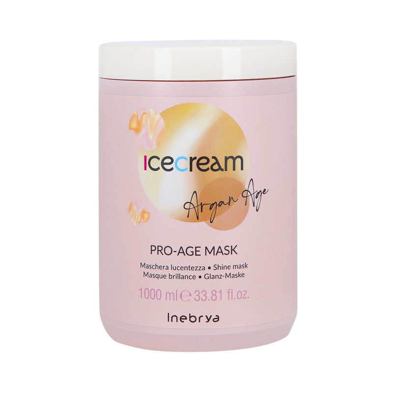 INEBRYA ICE CREAM PRO-AGE Feuchtigkeitsmaske für reifes Haar 1000 ml