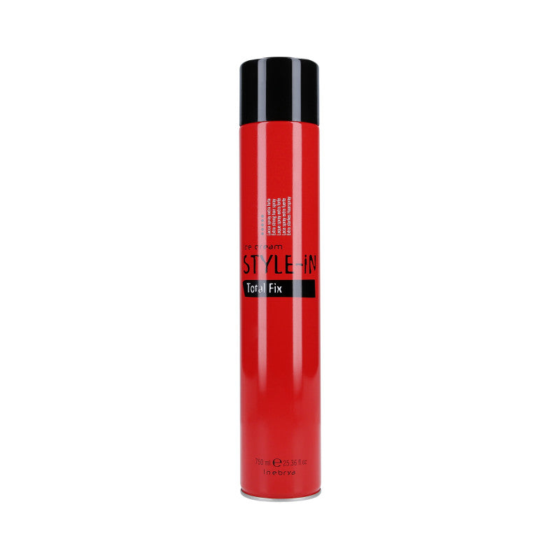INEBRYA ICE CREAM STYLE-IN TOTAL FIX Extra starkes Haarspray 750ml