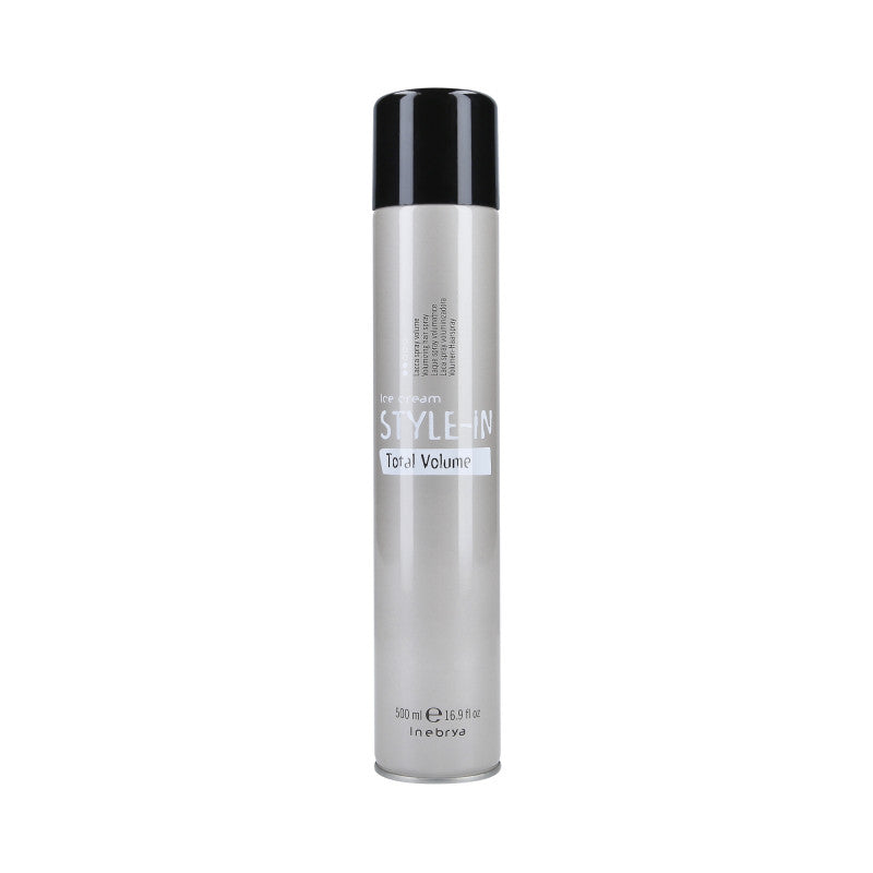 INEBRYA ICE CREAM STYLE-IN TOTAL VOLUME Haarspray mit zunehmendem Volumen 500ml