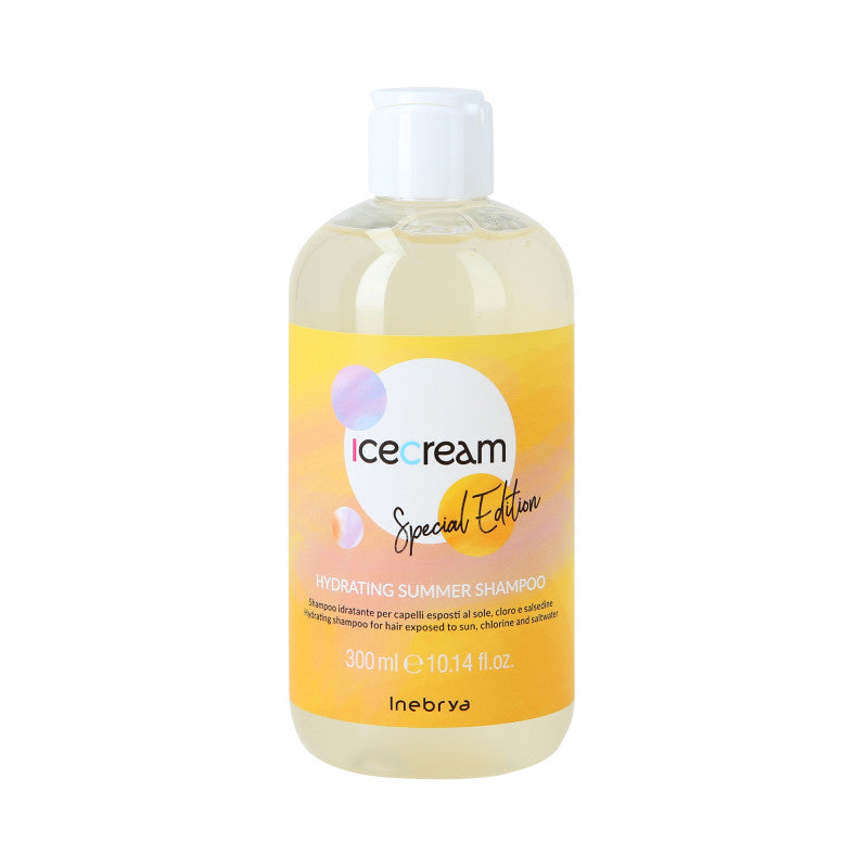 INEBRYA ICE CREAN SCALP HYDRATING SUMMER Nawilżający szampon do włosów 300ml