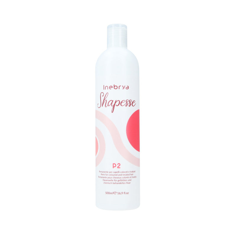 INEBRYA SHAPESSE P2 Dauerwellenflüssigkeit für coloriertes und sensibilisiertes Haar 500 ml