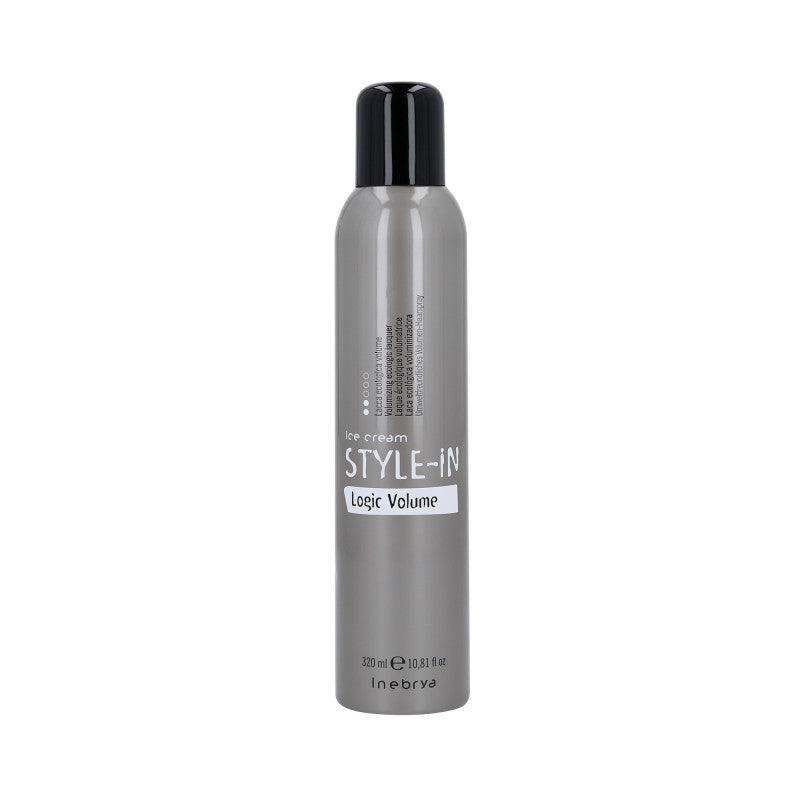 INEBRYA STYLE-IN LOGIC VOLUME HAIRSPRAY Ökologischer Lack, der Volumen verleiht, 320 ml
