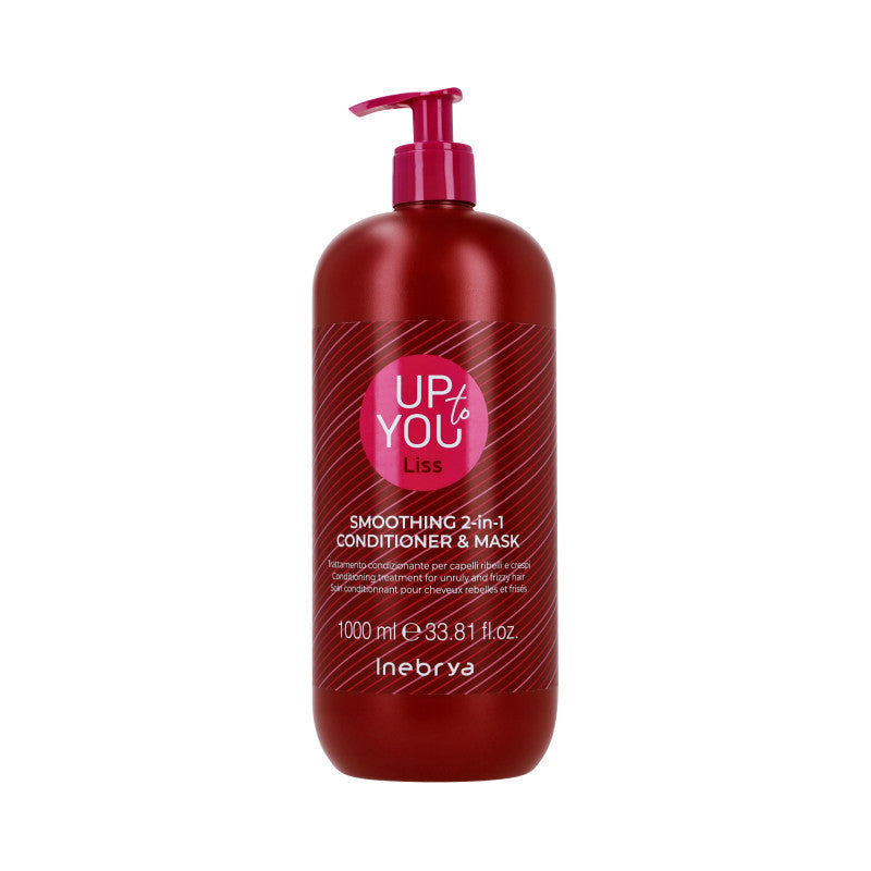 INEBRYA UP TO YOU LISS Glättende Maske und Spülung in einem 1000 ml