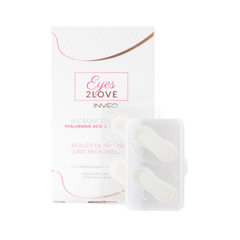INVEO EYES2LOVE Płatki pod oczy mikroigłami kwasu hialuronowego i oktopeptydów 2 pary