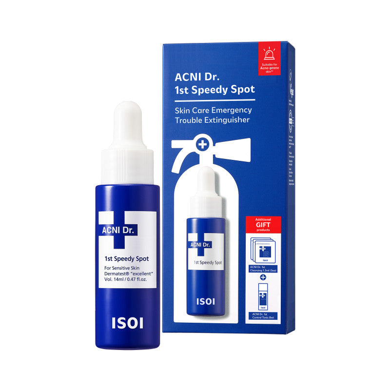 ISOI ACNI DR. 1ST SPEEDY SPOT Set gegen Pickel (14 ml + 8 ml + 1,3 ml)