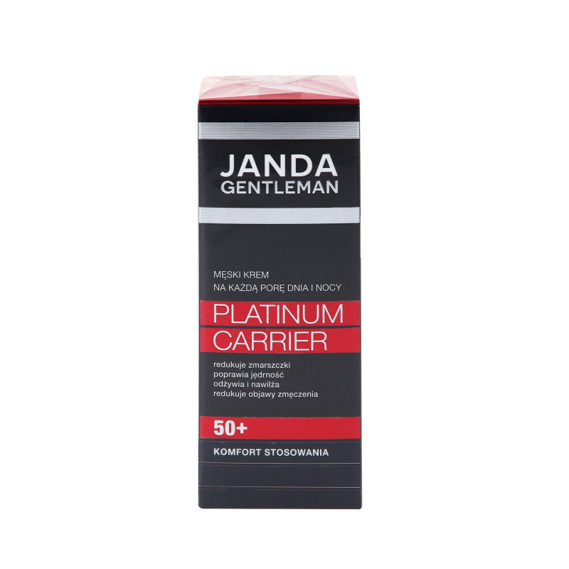 JANDA GENTLEMAN PLATINUM CARRIER 50+ Herrencreme für jede Tages- und Nachtzeit 50ml