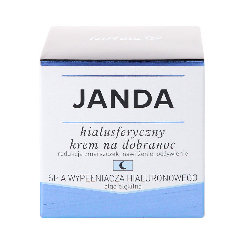 JANDA HYALURONIC Hyalusphärische Creme für einen schönen Abend mit Blaualgen 50ml