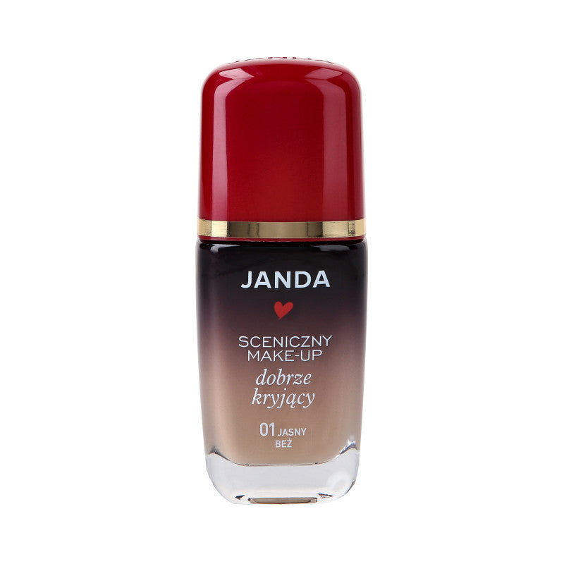 JANDA MAKE-UP Scenic Face Foundation 01 Hellbeige 30ml