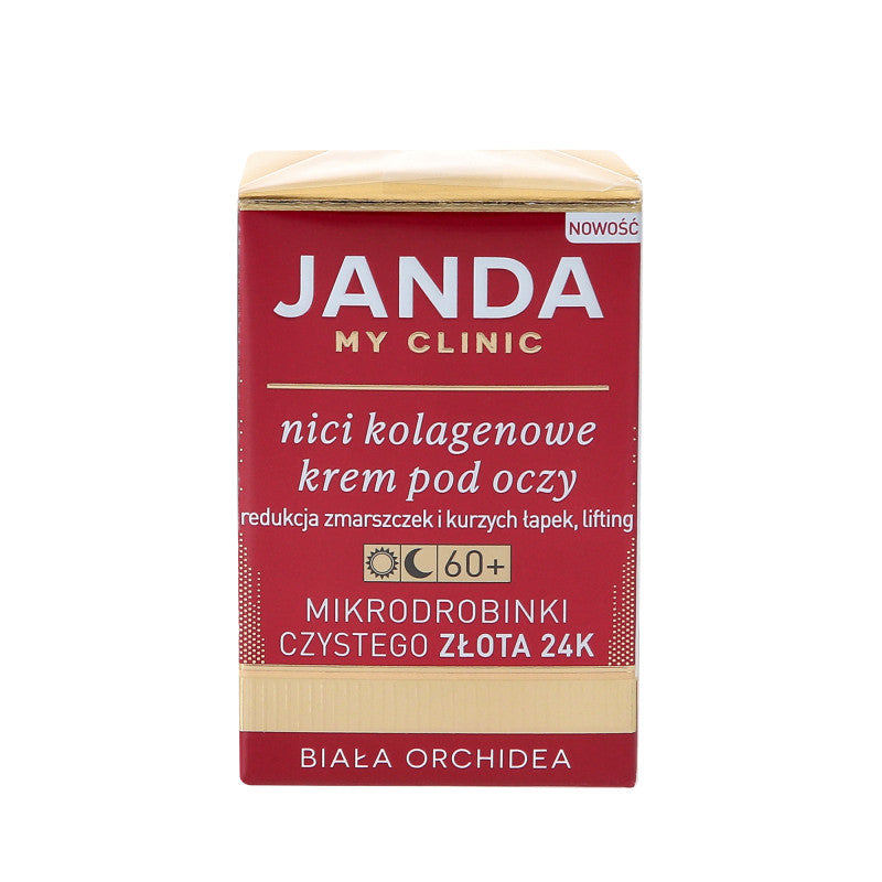 JANDA MY CLINIC 60+ Kollagenfäden, Augencreme 15ml