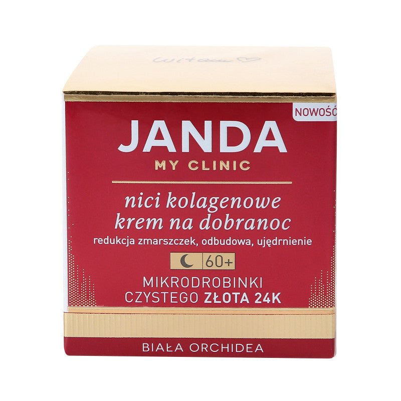 JANDA MY CLINIC 60+ Collagen Threads, Anti-Wrinkle Night Cream 50ml