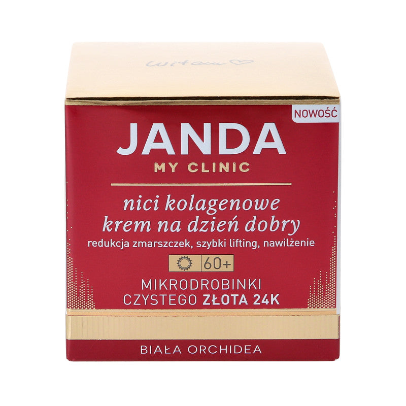JANDA MY CLINIC 60+ Collagen threads, anti-wrinkle good morning cream 50ml