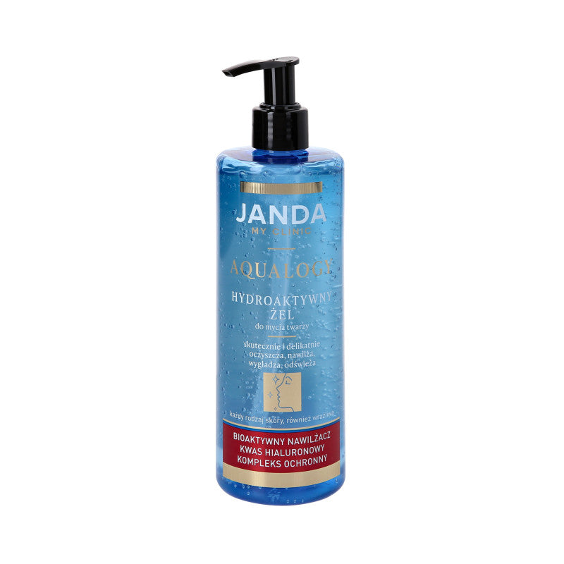 JANDA MY CLINIC AQUALOGY Hydroaktives Gesichtswaschgel 400ml