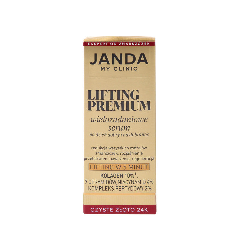 JANDA MY CLINIC LIFTING PREMIUM Multitasking-Serum für guten Morgen und gute Nacht 30ml