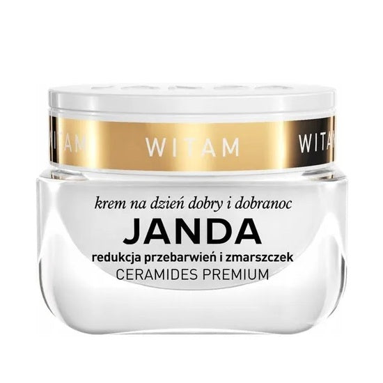 JANDA CERAMIDES PREMIUM Zusatzcreme mit erhöhter Wirksamkeit, reduziert Verfärbungen und Falten 50 ml