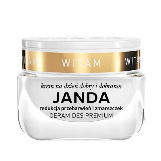 JANDA CERAMIDES PREMIUM Zusatzcreme mit erhöhter Wirksamkeit, reduziert Verfärbungen und Falten 50 ml