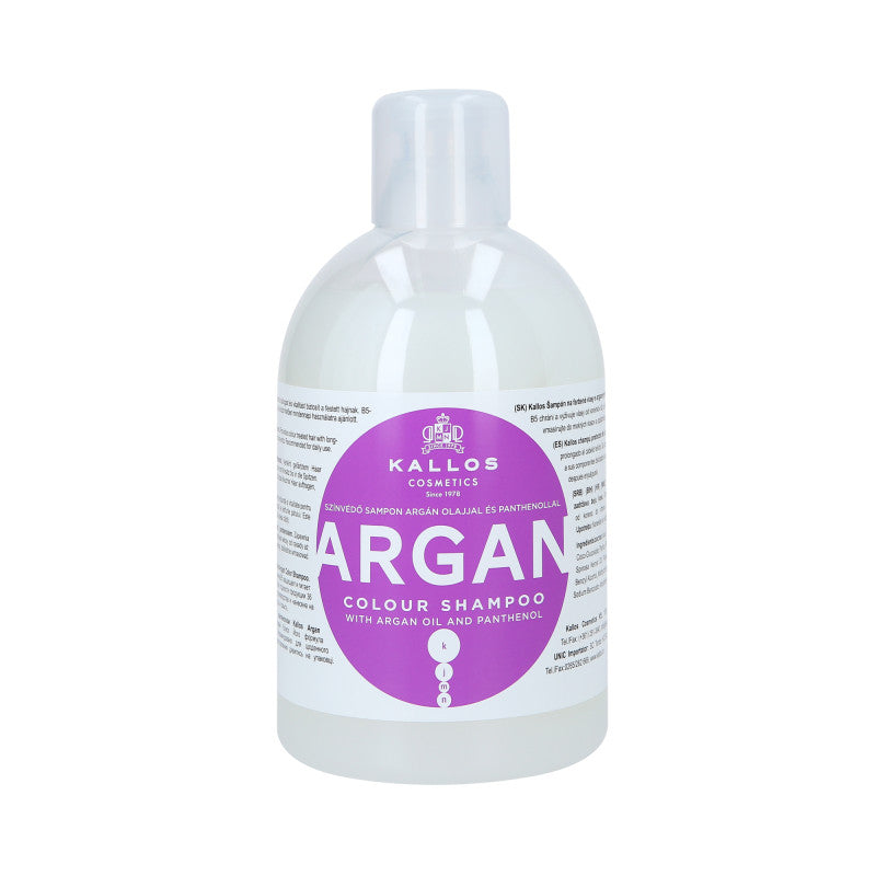 KALLOS ARGAN Shampoo für coloriertes Haar 1000ml