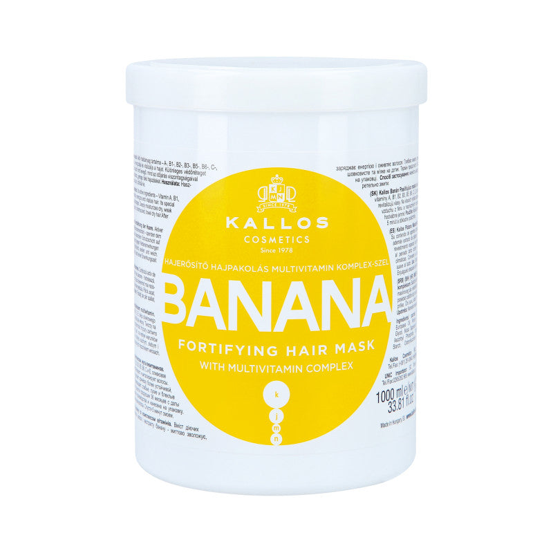 Kallos KJMN Banane Haarmaske 1000 ml