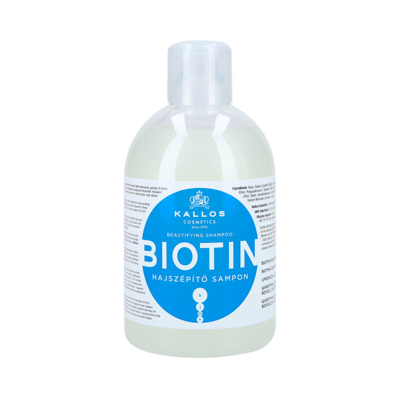 KALLOS KJMN Biotin Verstärkendes Shampoo mit Biotin 1000ml