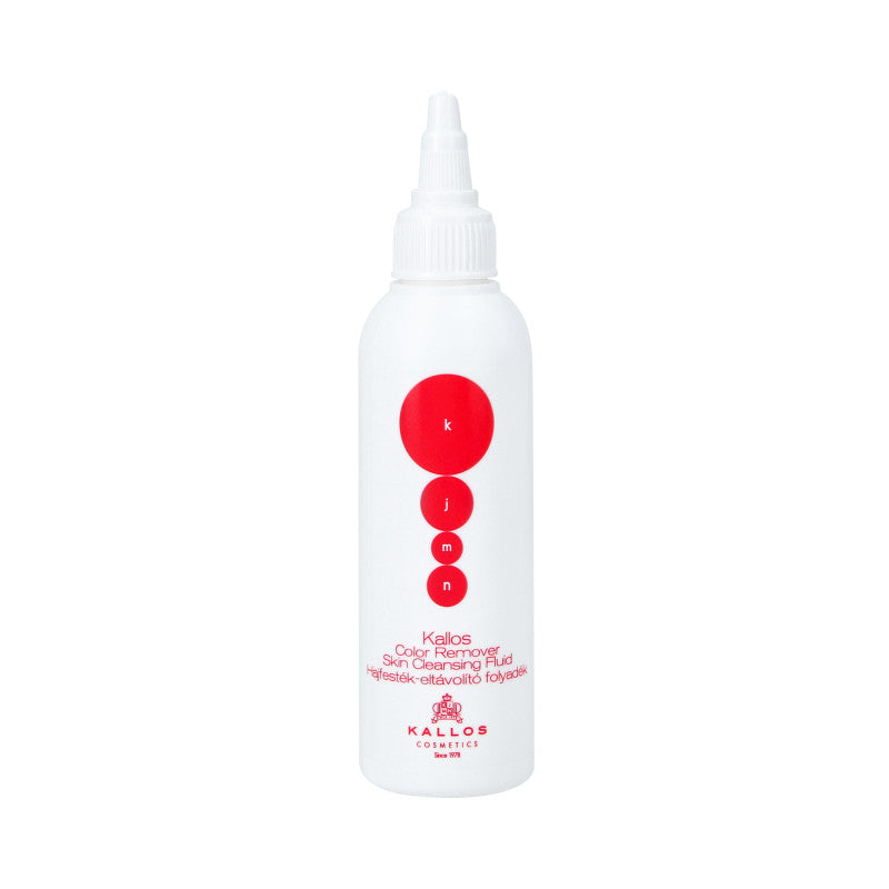 KALLOS KJMN COLOR REMOVER Flüssigkeit zum Entfernen von Farbe von der Kopfhaut 100 ml