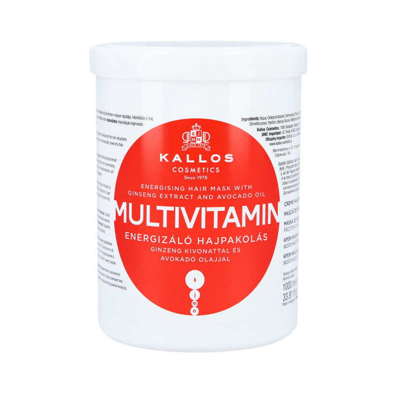 KALLOS KJMN Multivitamin Energetisierende Maske 1000ml