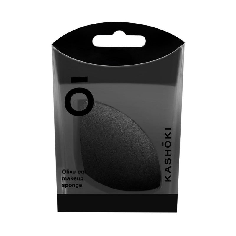 Kashōki Olivenförmiger Makeup Schwamm, Schwarz