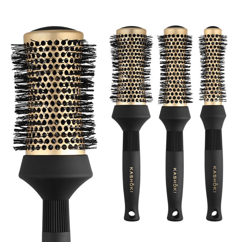 Kashōki Timeless Beauty 4 Teilig Rund Haarbürsten Set