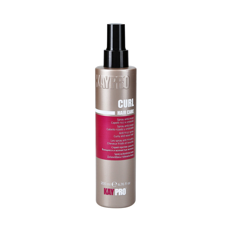 KAYPRO CURL – Antistatisches Spray für lockiges und welliges Haar, 200 ml