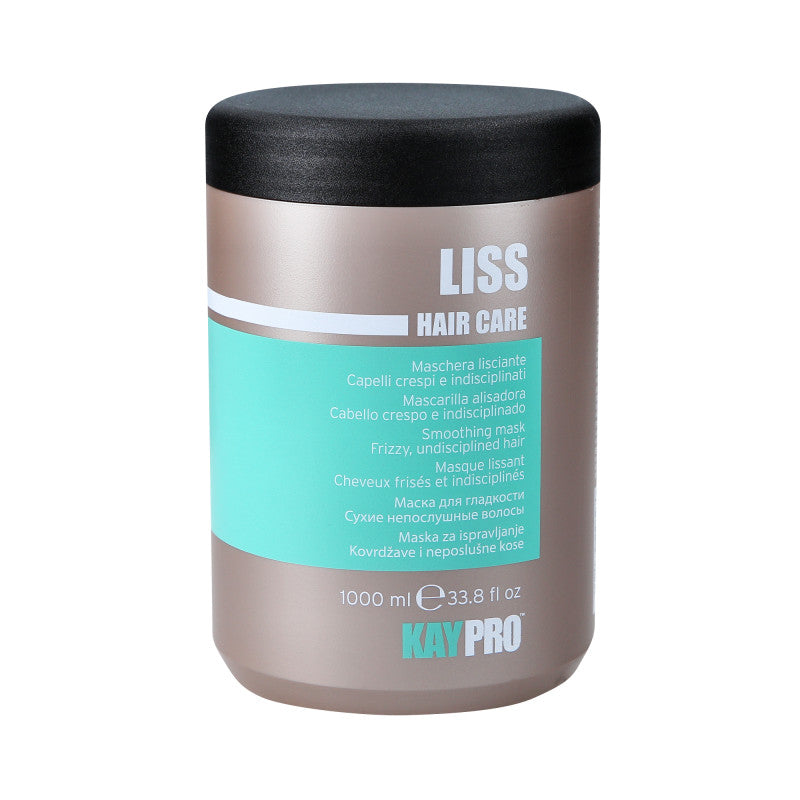KAYPRO LISS Wygładzająca maska z masłem shea do każdego rodzaju włosów 1000 ml