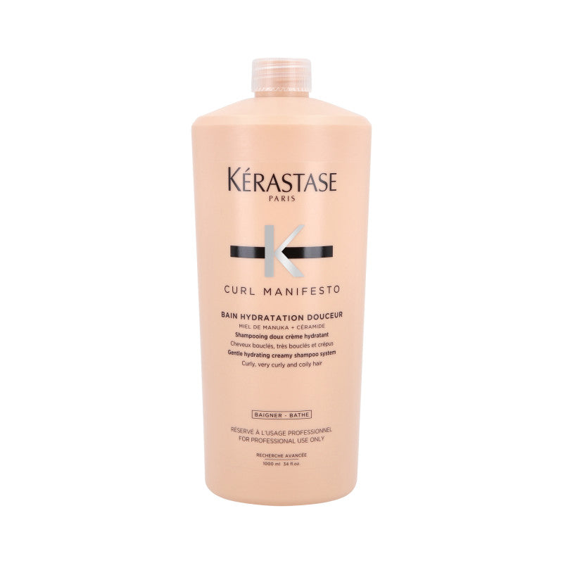 KERASTASE CURL MANIFESTO Feuchtigkeitsspendendes Shampoo für lockiges Haar 1000ml