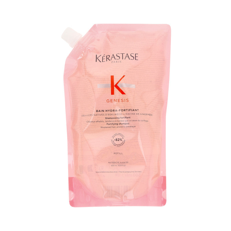 KÉRASTASE GENESIS BAIN REFILL Feuchtigkeitsspendendes und stärkendes Haarbad, Nachfüllpackung, 500 ml