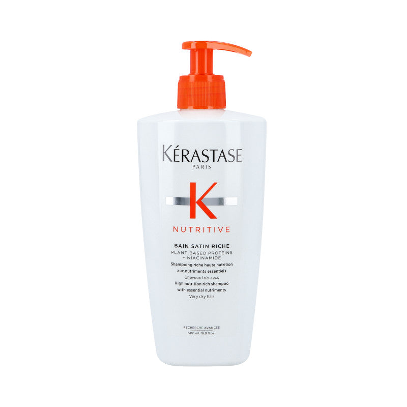 KÉRASTASE NUTRITIVE BAIN SATIN RICH Nawilżająca kąpiel do włosów bardzo suchych, uwrażliwionych 500ml