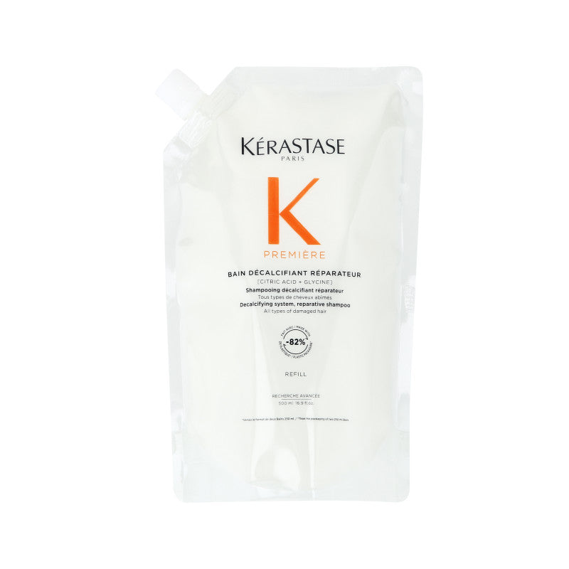 KÉRASTASE PREMIÉRE BAIN DECALCIFIANT REFILL Odbudowująca kąpiel dekalcyfikująca do włosów zniszczonych 500 ml