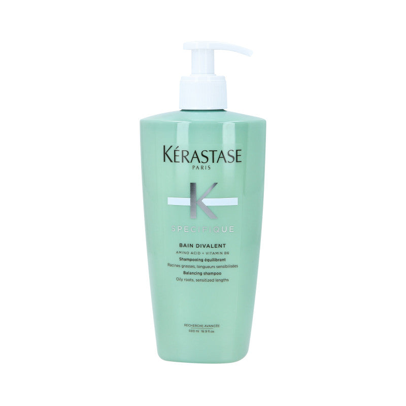 KÉRASTASE SPECIFIQUE BAIN DIVALENT Ausgleichendes Bad für fettiges und Mischhaar 500 ml