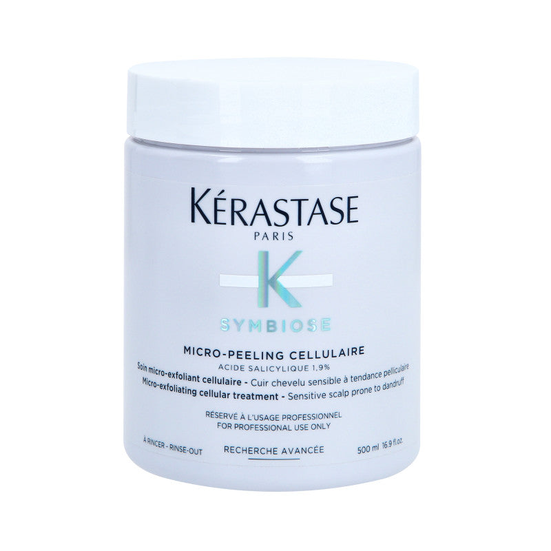 KÉRASTASE SYMBIOSE MICRO-EXFOLIATING CELLULAR Mikro-Peeling-Peeling für empfindliche Kopfhaut 500ml