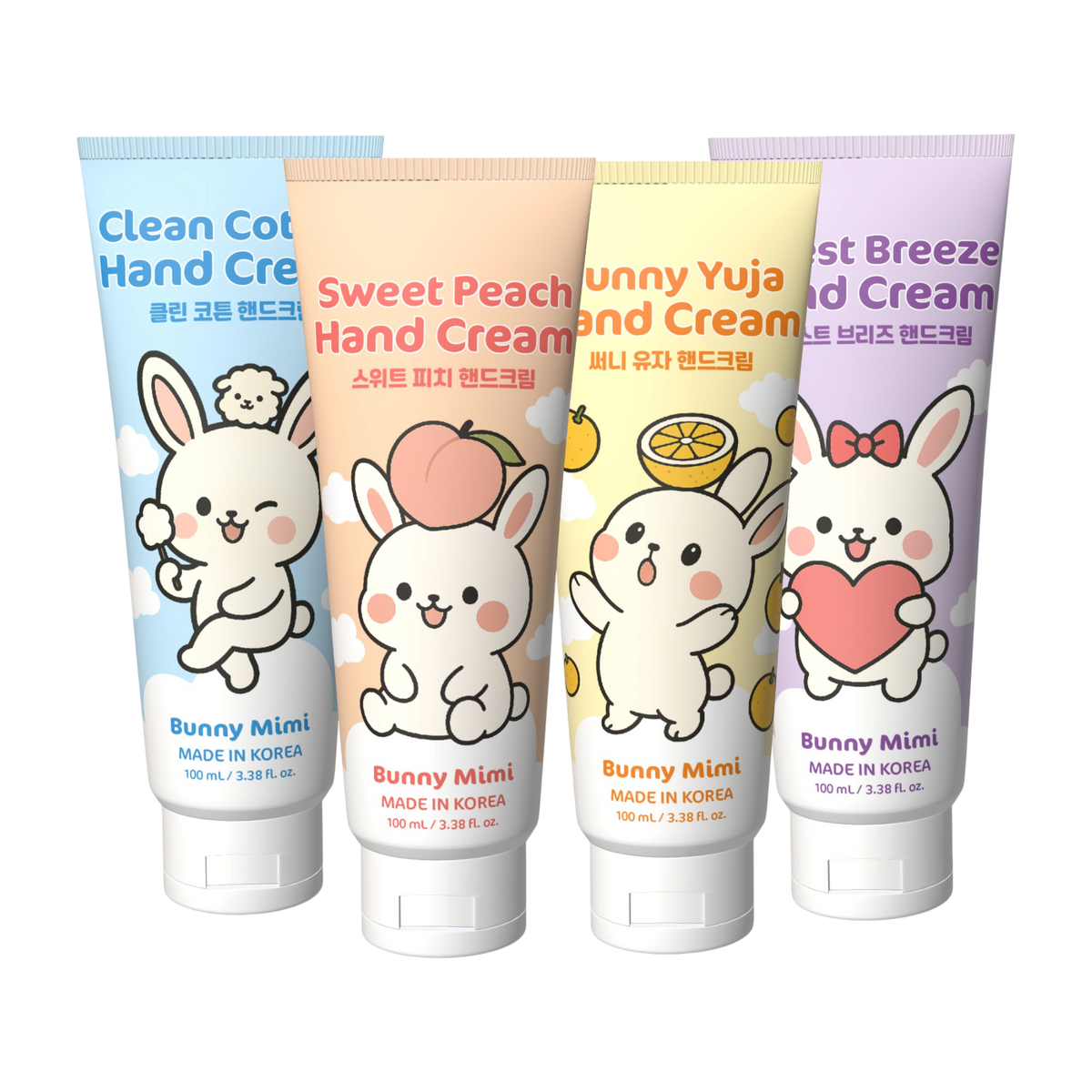 BUNNY MIMI Handcreme-Set, 4 x 100 ml
