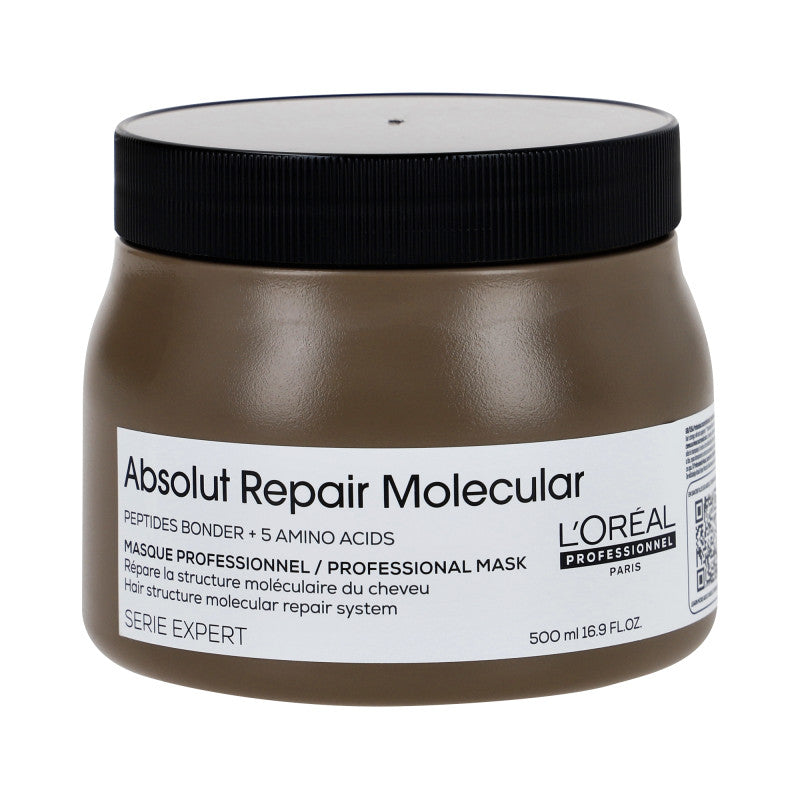 L'OREAL PROFESSIONNEL ABSOLUT REPAIR MOLECULAR Intensiv regenerierende Haarmaske 500ml