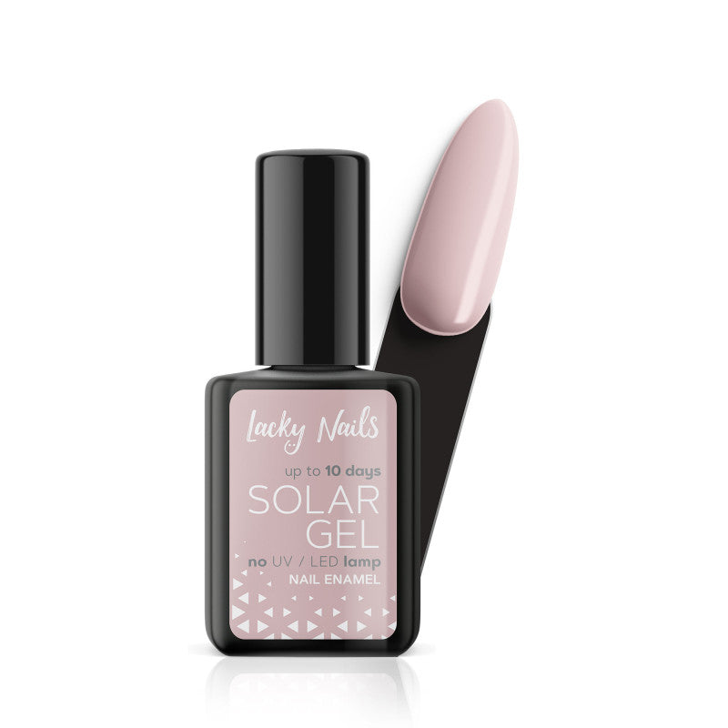 LACKY NAILS SOLAR GEL Lakier do paznokci, 02 Milky Way 10ml