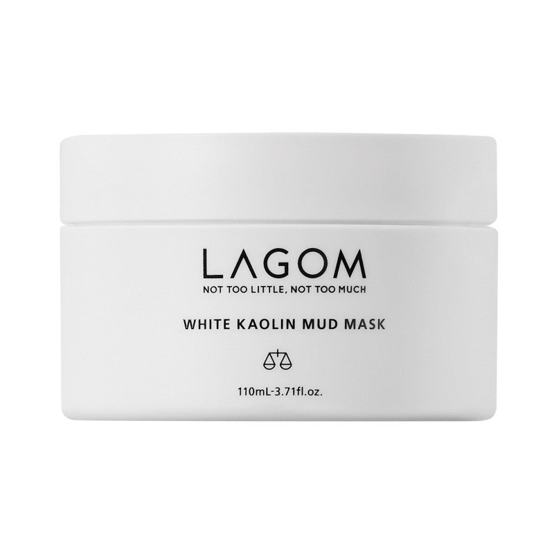 LAGOM WHITE KAOLIN Cleansing mask with white clay for combination and oily skin 110ml