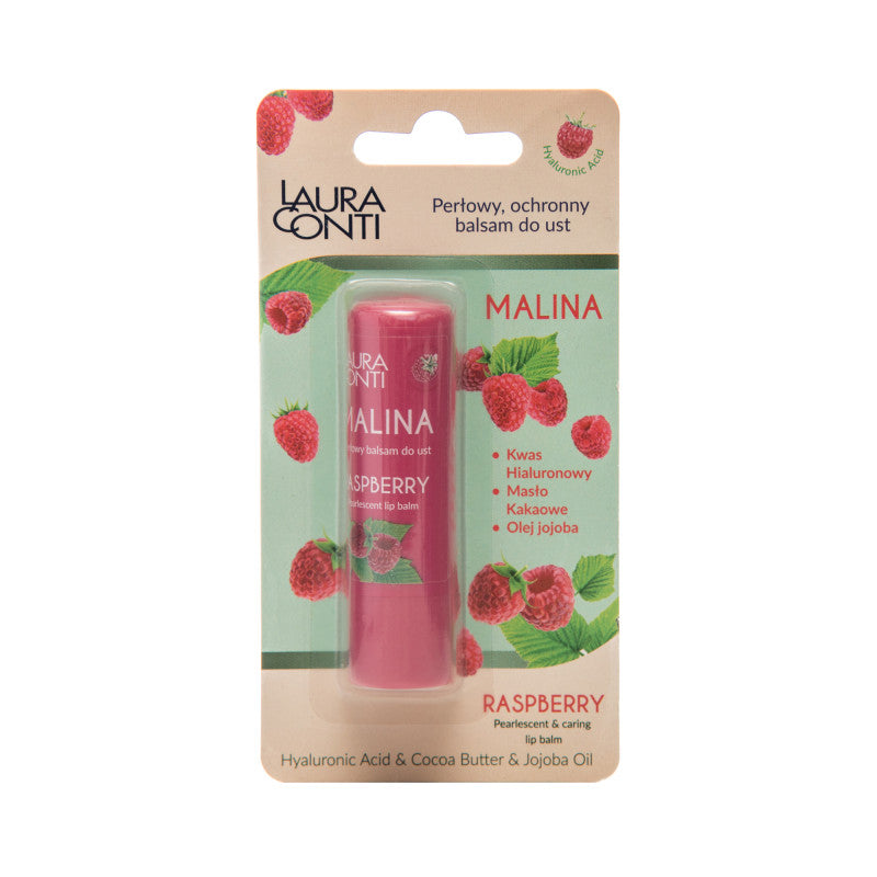 LAURA CONTI Ochronny balsam do ust Malina 4,8 g