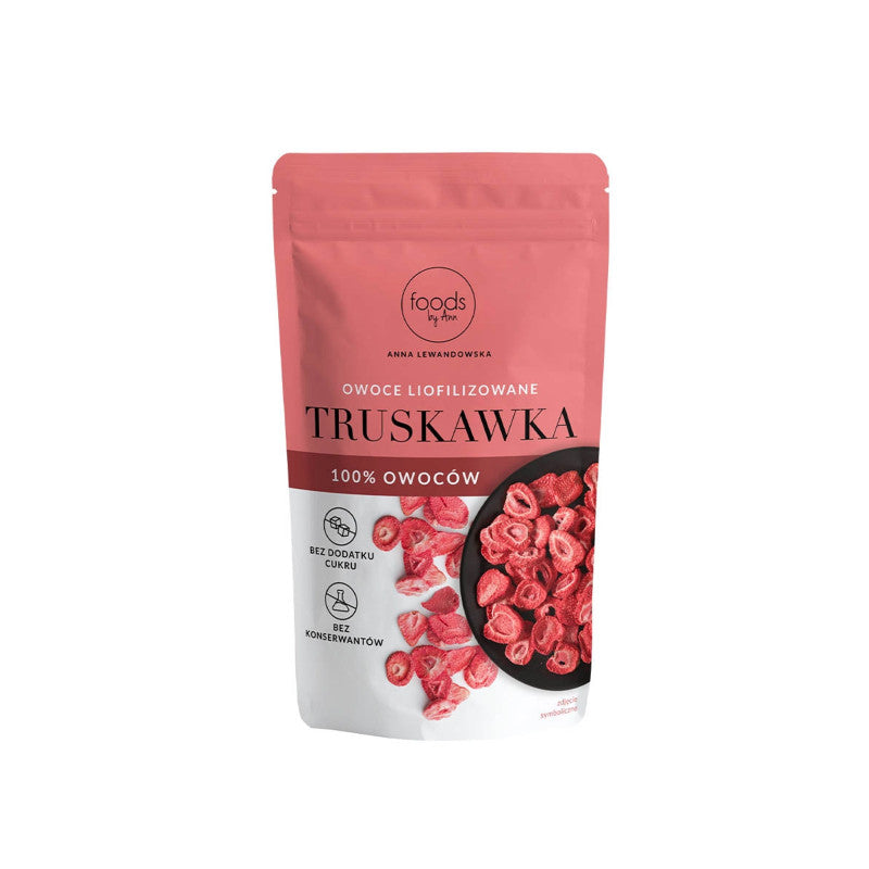 LEVANN FOODS BY ANN Gefriergetrocknete Früchte - Erdbeere 65 g