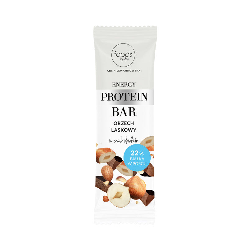 LEVANN FOODS BY ANN ENERGY PROTEIN BAR Protein bar hazelnut with chocolate, 35g