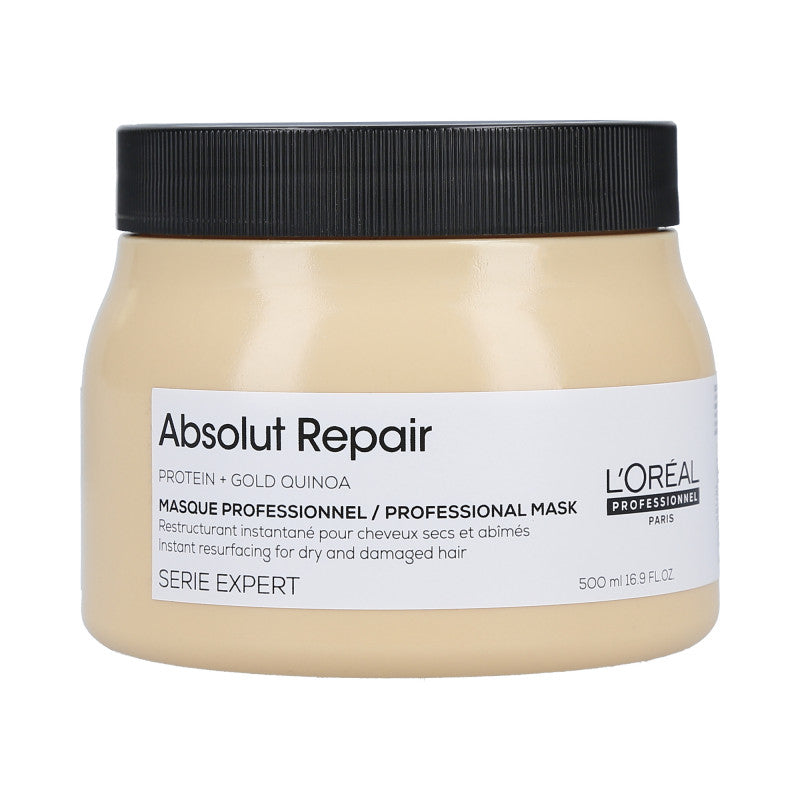 L’OREAL PROFESSIONNEL ABSOLUT REPAIR Gold Quinoa+Protein Gold Regenerierende Maske 500ml