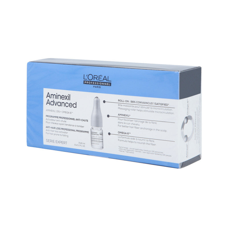L'OREAL PROFESSIONNEL AMINEXIL ADVANCED Ampullen gegen Haarausfall 10x6ml